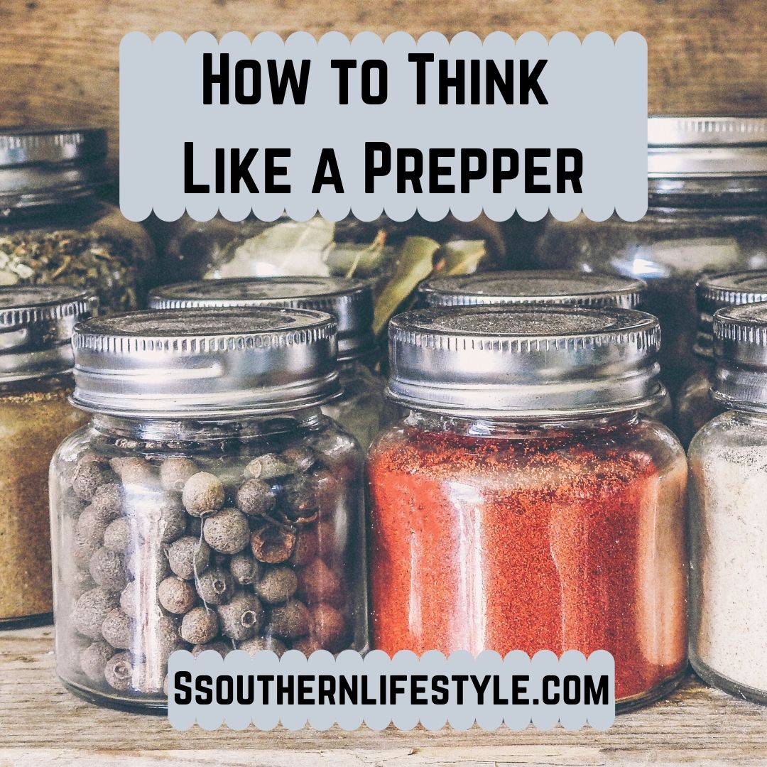 how to think like a prepper survival tips prepping tips