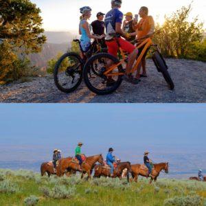Outdoor vacation, national parks, hiking, biking, horse back riding, vacation ideas