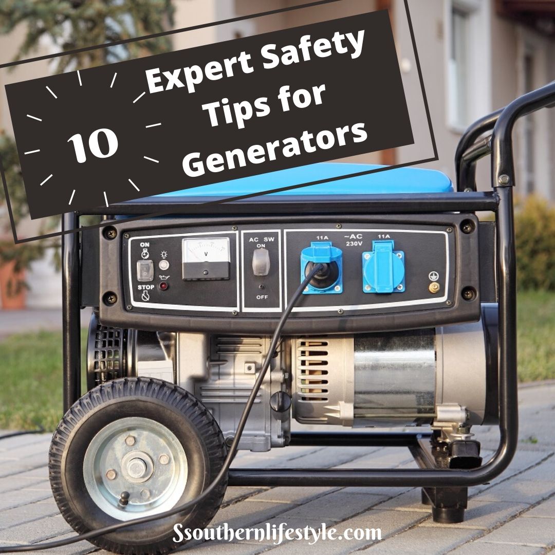Expert safety tips for using a generator. Safety first.