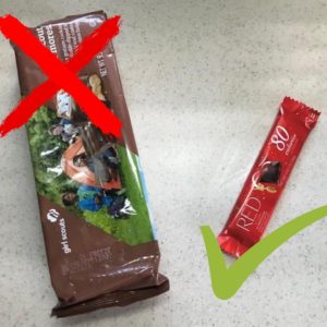 Replace regular chocolate products with a keto-friendly chocolate product to crush craving on Keto diet.