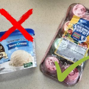 Replace ice-cream with sugar free parfaits to crush the craving on Keto diet.