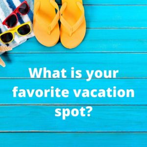 What is your favorite vacation spot virtual friend favorites game
