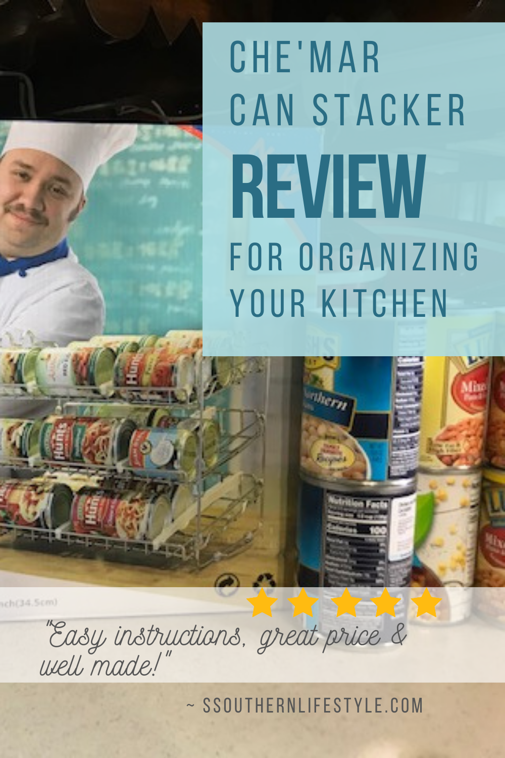 can food organizing rack review for kitchen or pantry